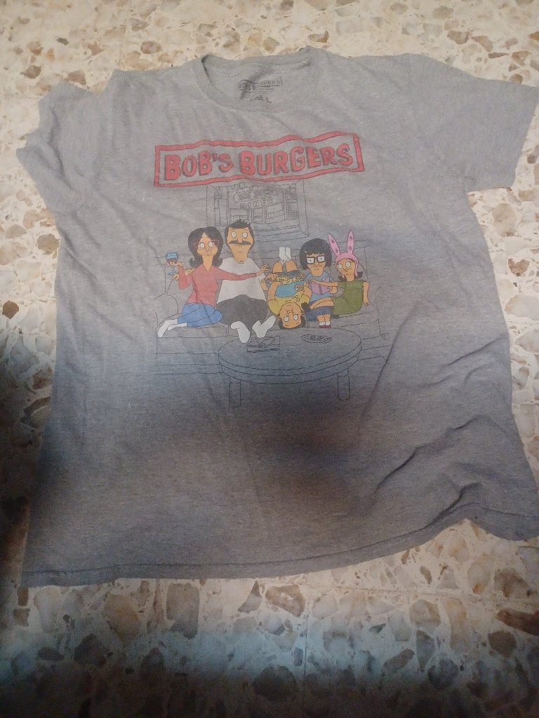 Ripple Junction Bob's Burgers Short Sleeve Tee L Gray